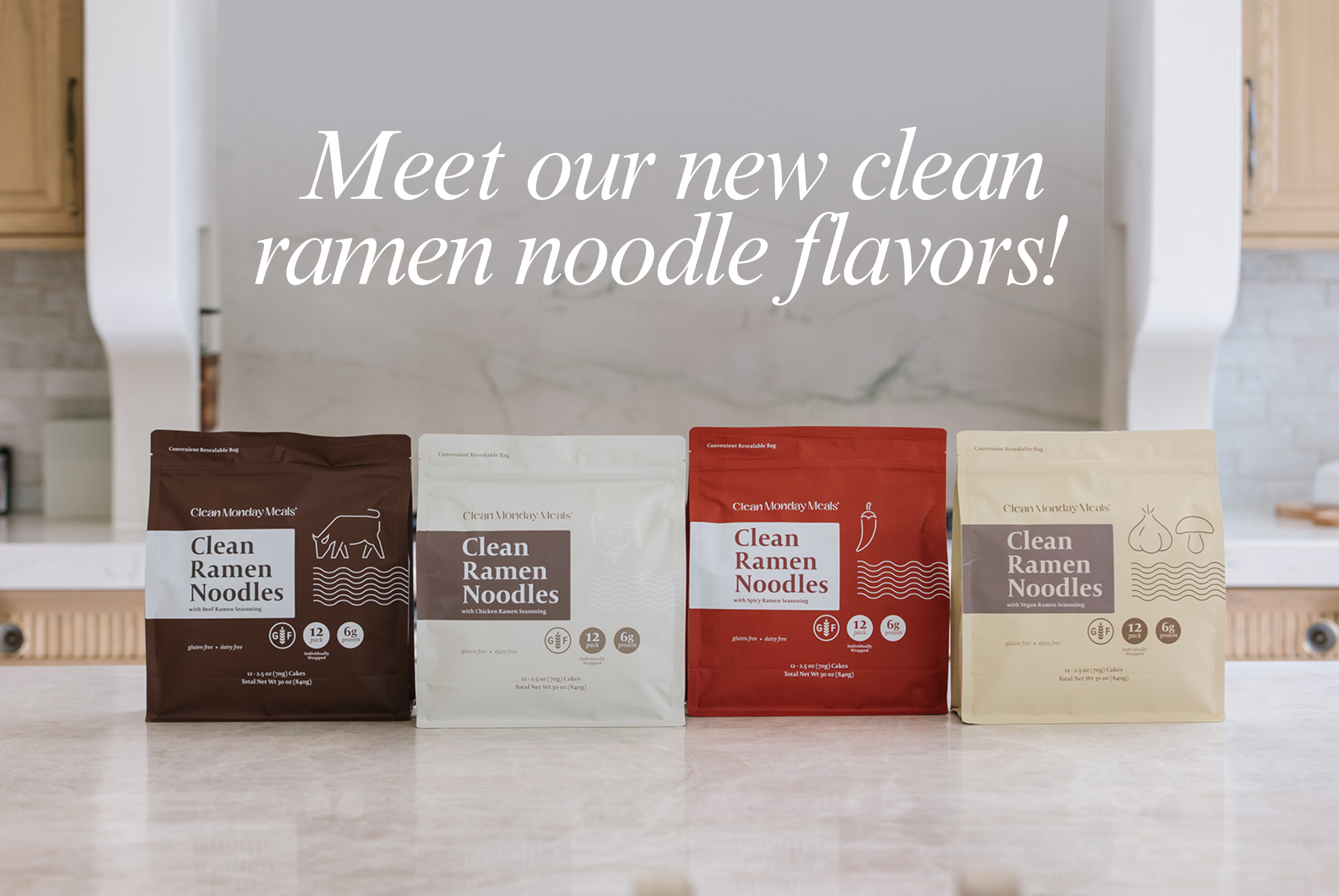 Clean Monday Meals - Clean Ramen Noodles