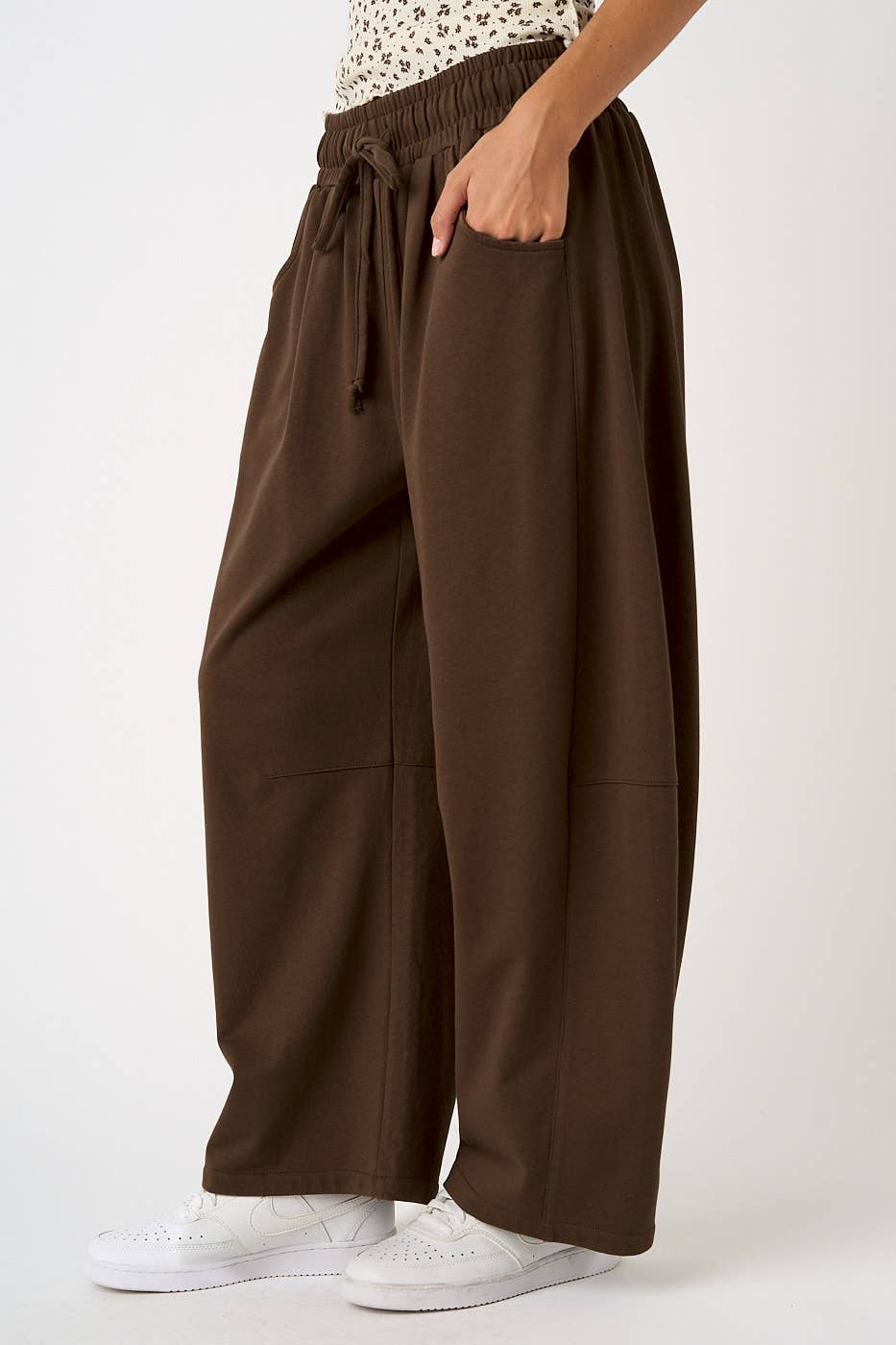 French Terry Barrel Sweatpants