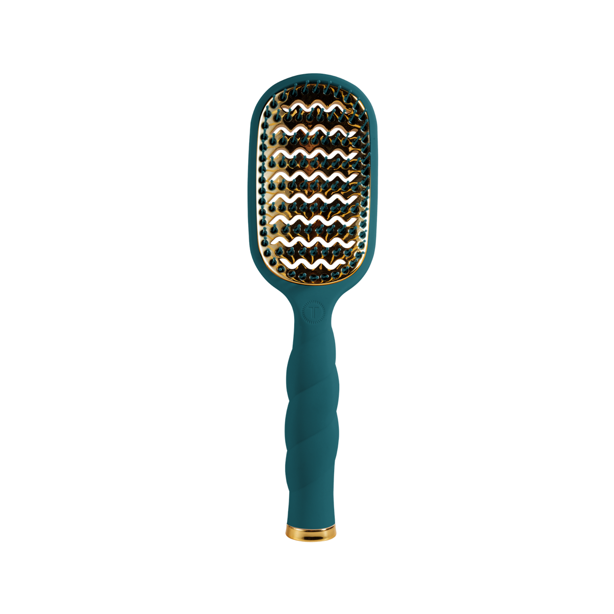 TELETIES - Vented Hair Brush - Teal With It