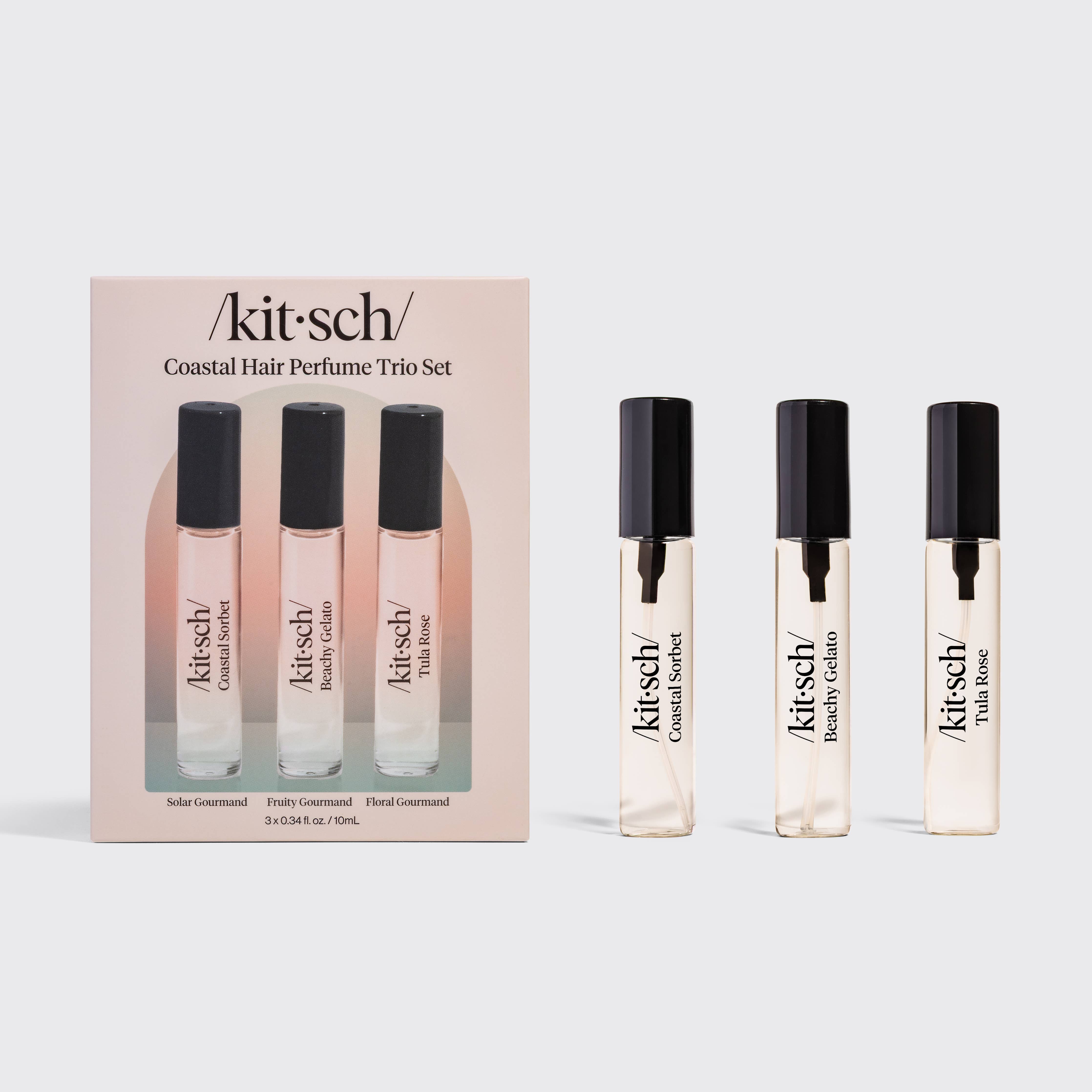 KITSCH - Hair Perfume Trio Set - Tula Rose, Beachy Gelato, Coastal
