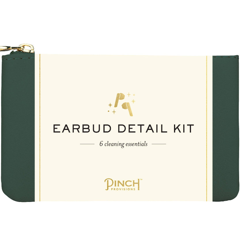 Pinch Provisions - Earbud Detail Kit | Vegan Leather, Unique Tech Gifts