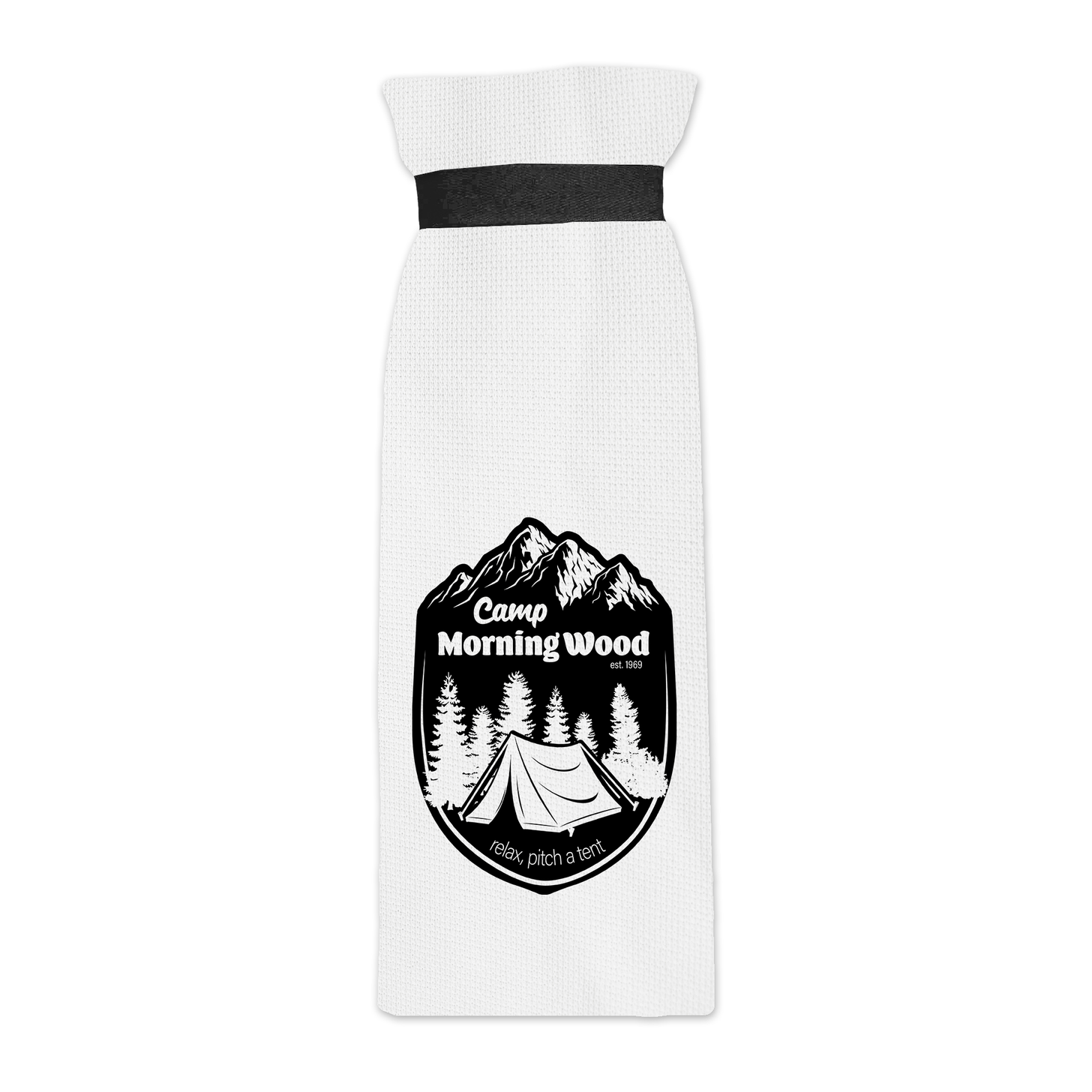 Twisted Wares - Camp Morning Wood | Funny Bathroom Towels