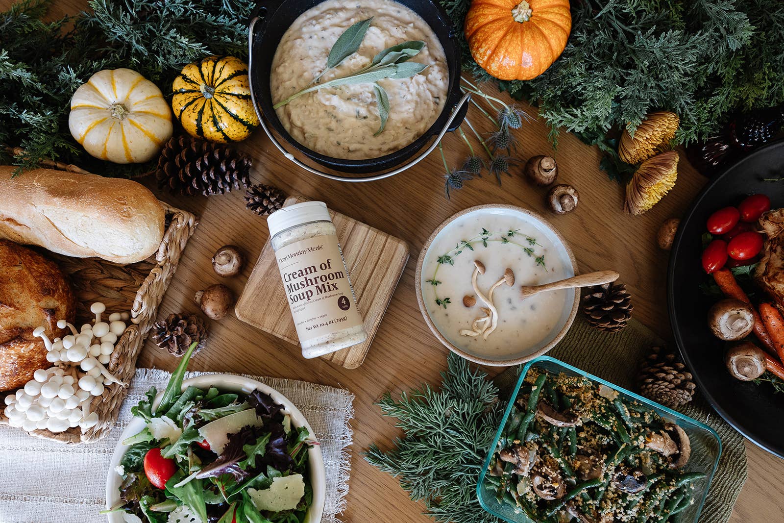 Clean Monday Meals - Cream of Mushroom Soup Mix