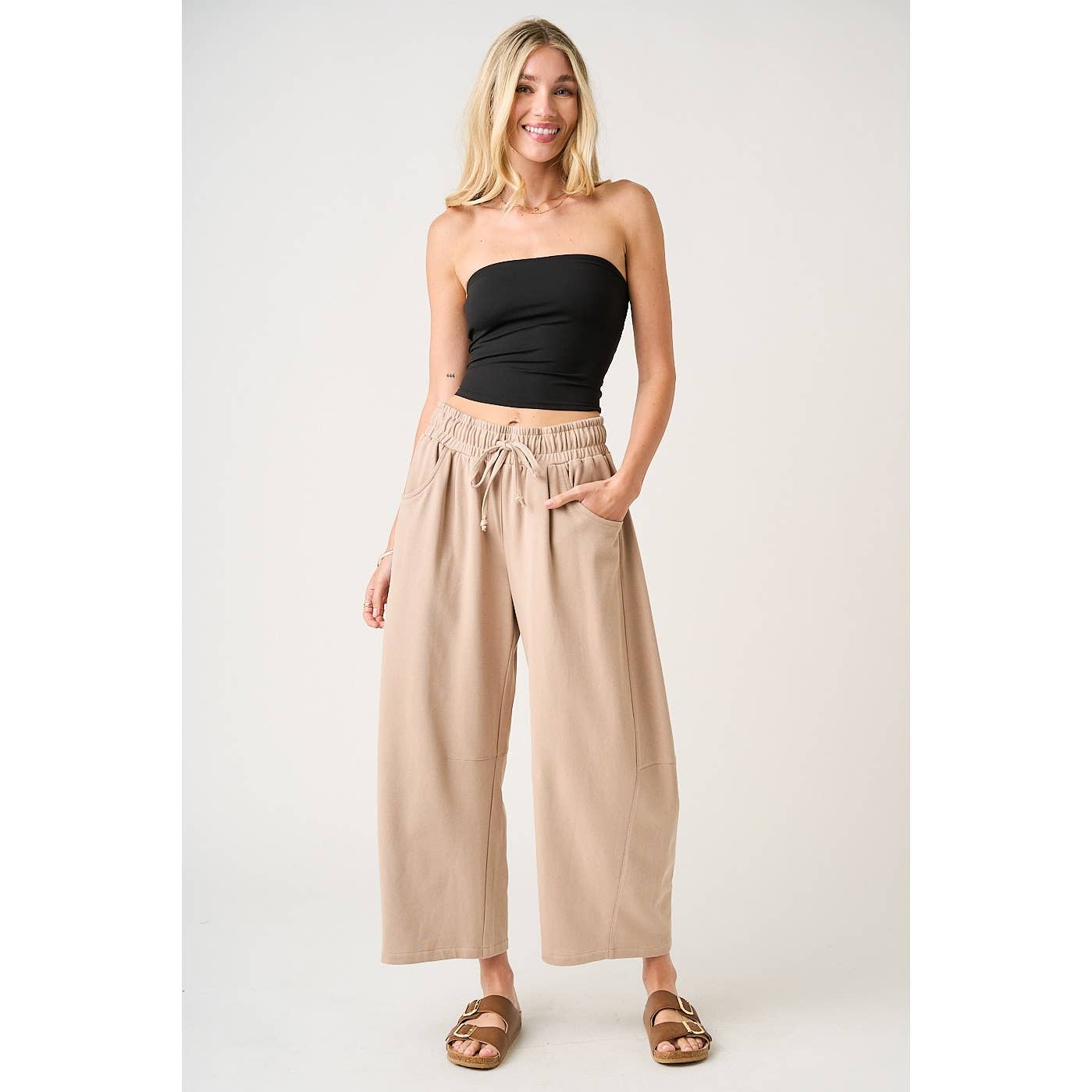 French Terry Barrel Sweatpants