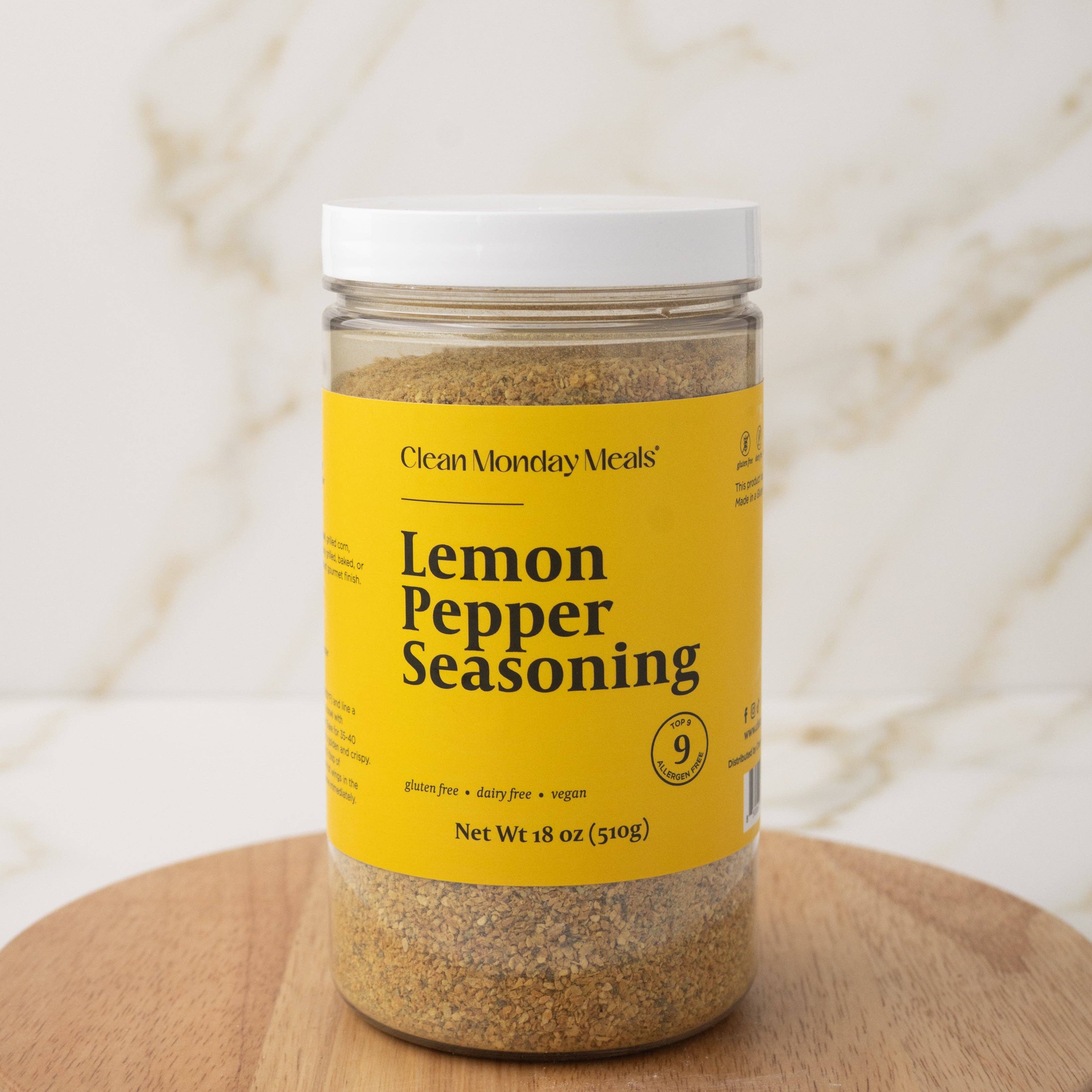Clean Monday Meals - Lemon Pepper Seasoning