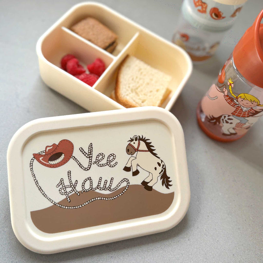 Fresh & Messy Silicone Bento Box | Yee Haw | Sugarbooger by Ore’ Originals