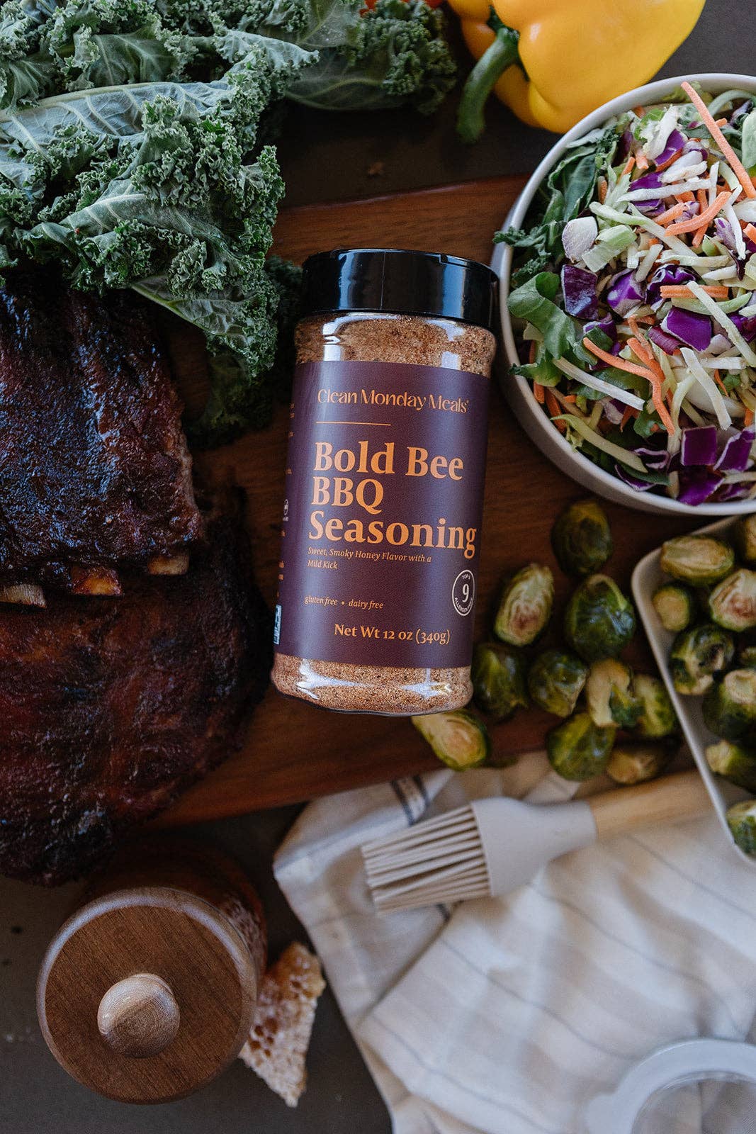 Clean Monday Meals - Bold Bee BBQ Seasoning