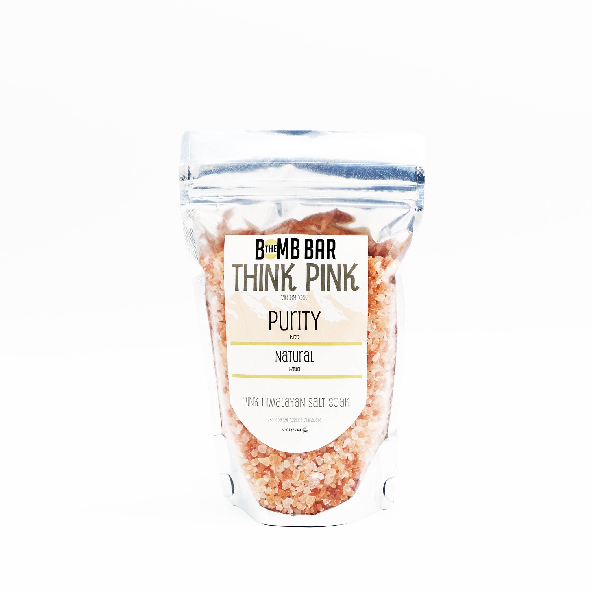 The Bomb Bar Wholesale - Bath Soak - Think Pink Himalayan Pink Salt Detox