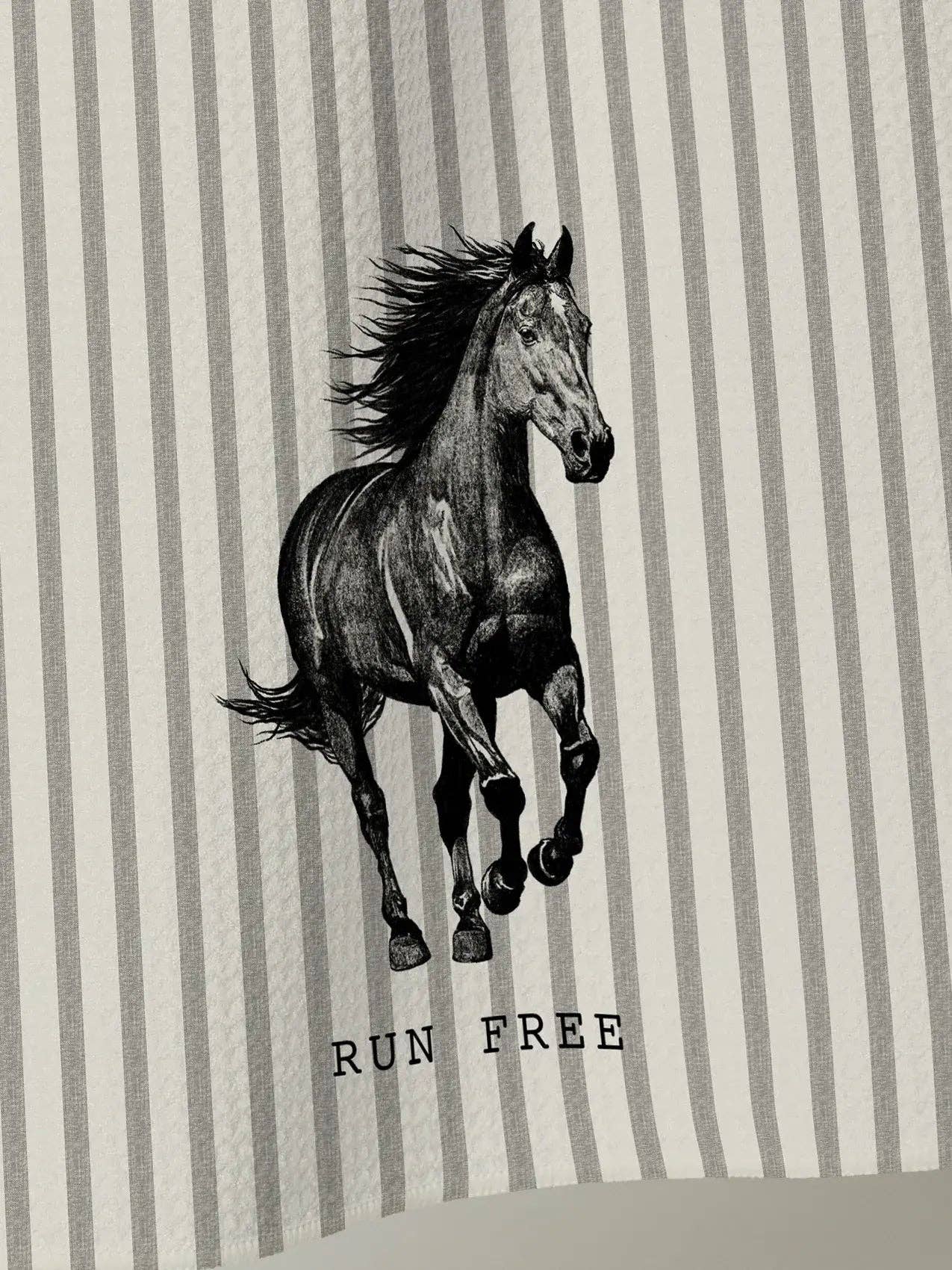 Geometry - Run Free Tea Towel