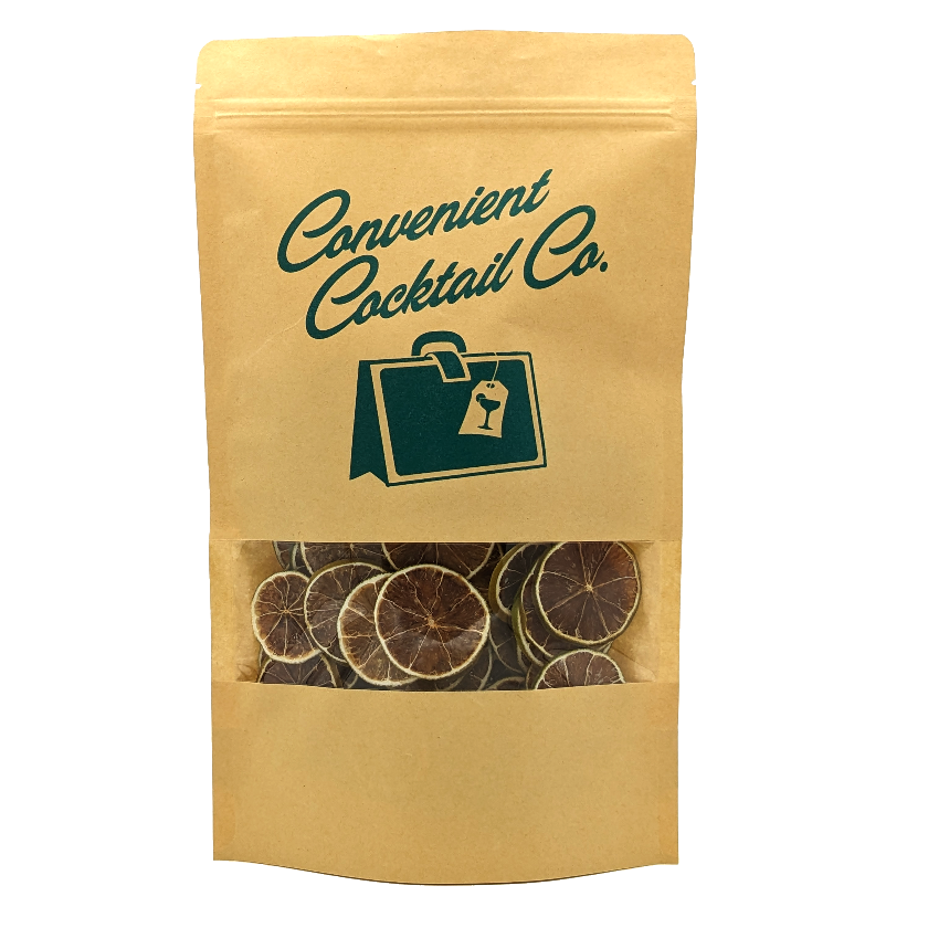 Dehydrated Lime Wheel Cocktail Garnishes | Convenient Cocktail Co.