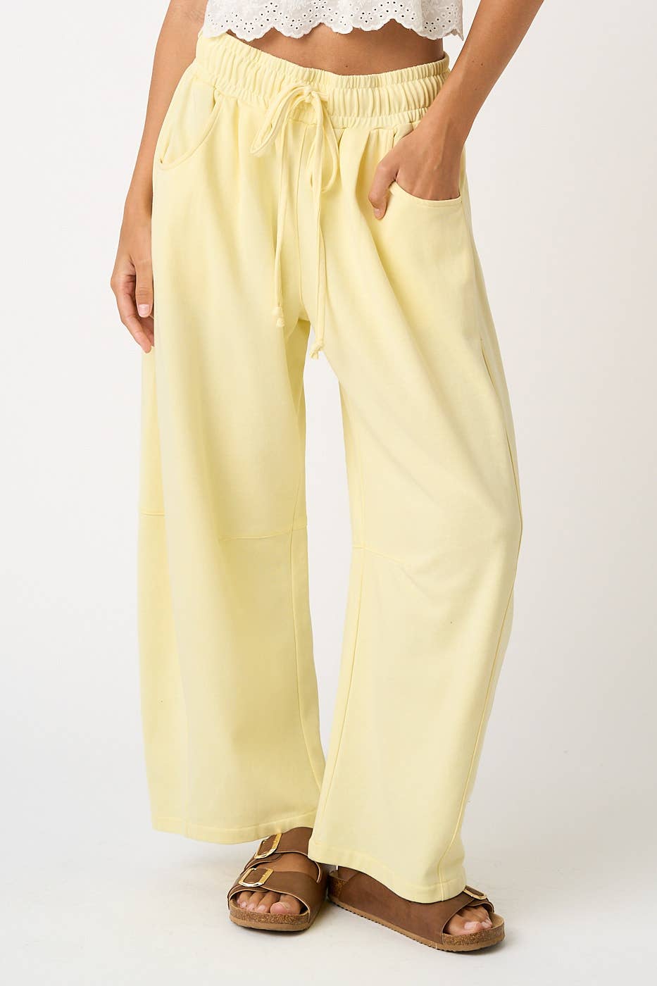 French Terry Barrel Sweatpants