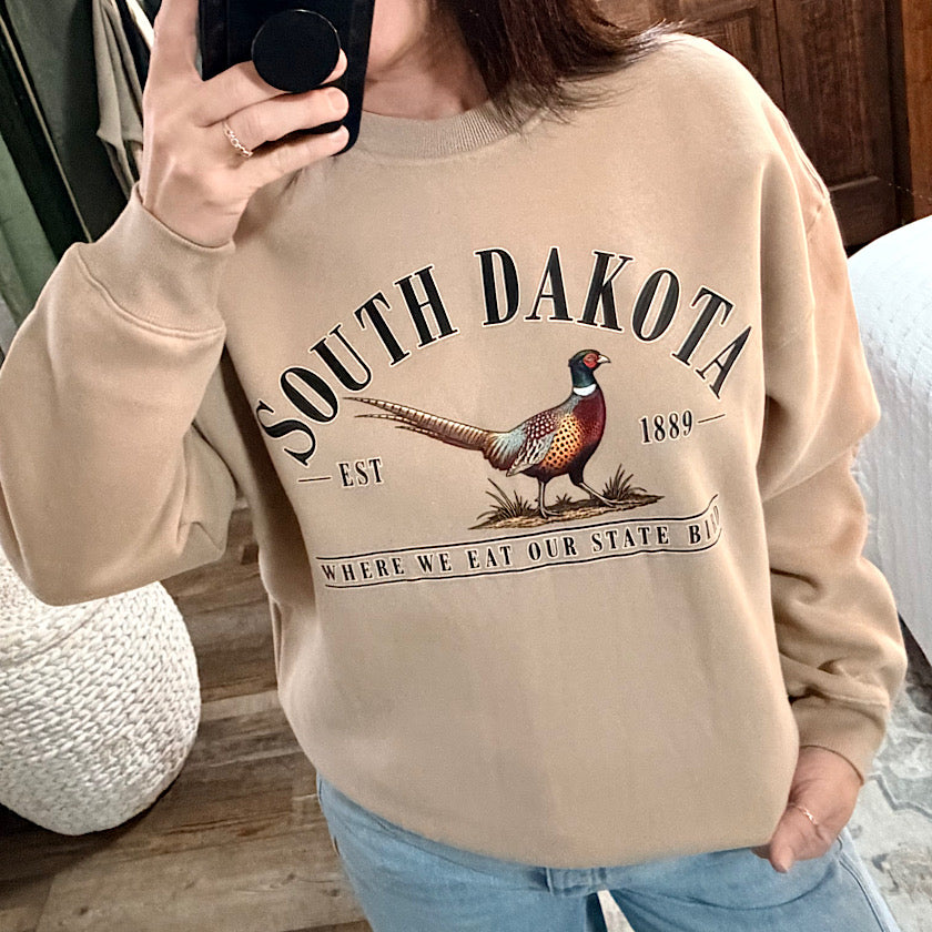 South Dakota: Where We....Crew Neck