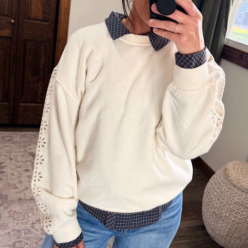 Thread & Supply Marietta Sweatshirt-Eggnog