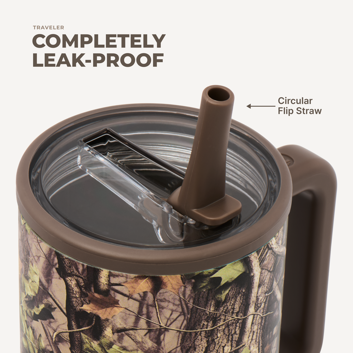 HydroJug - Woodland HydroJug 32 oz Traveler Tumbler