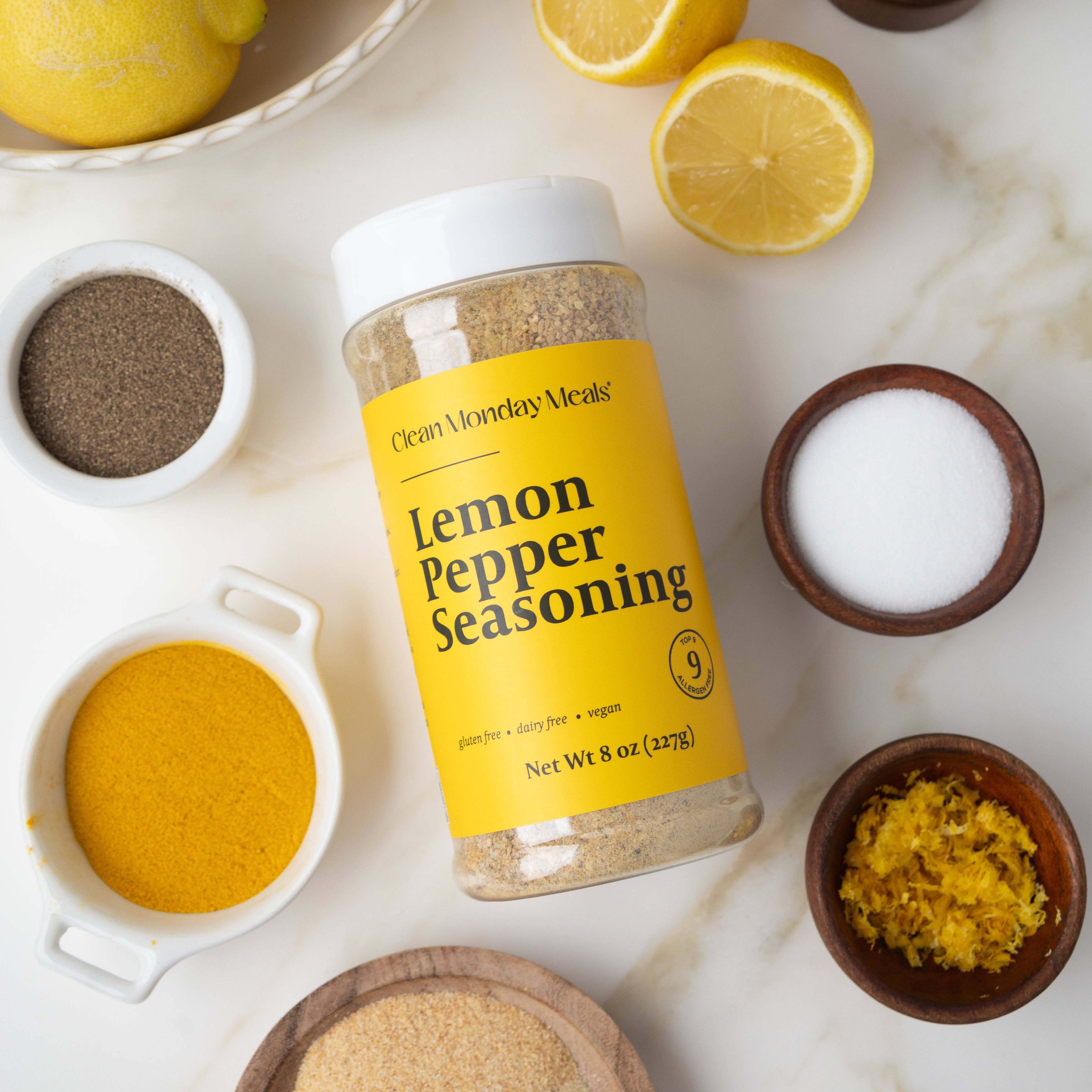 Clean Monday Meals - Lemon Pepper Seasoning