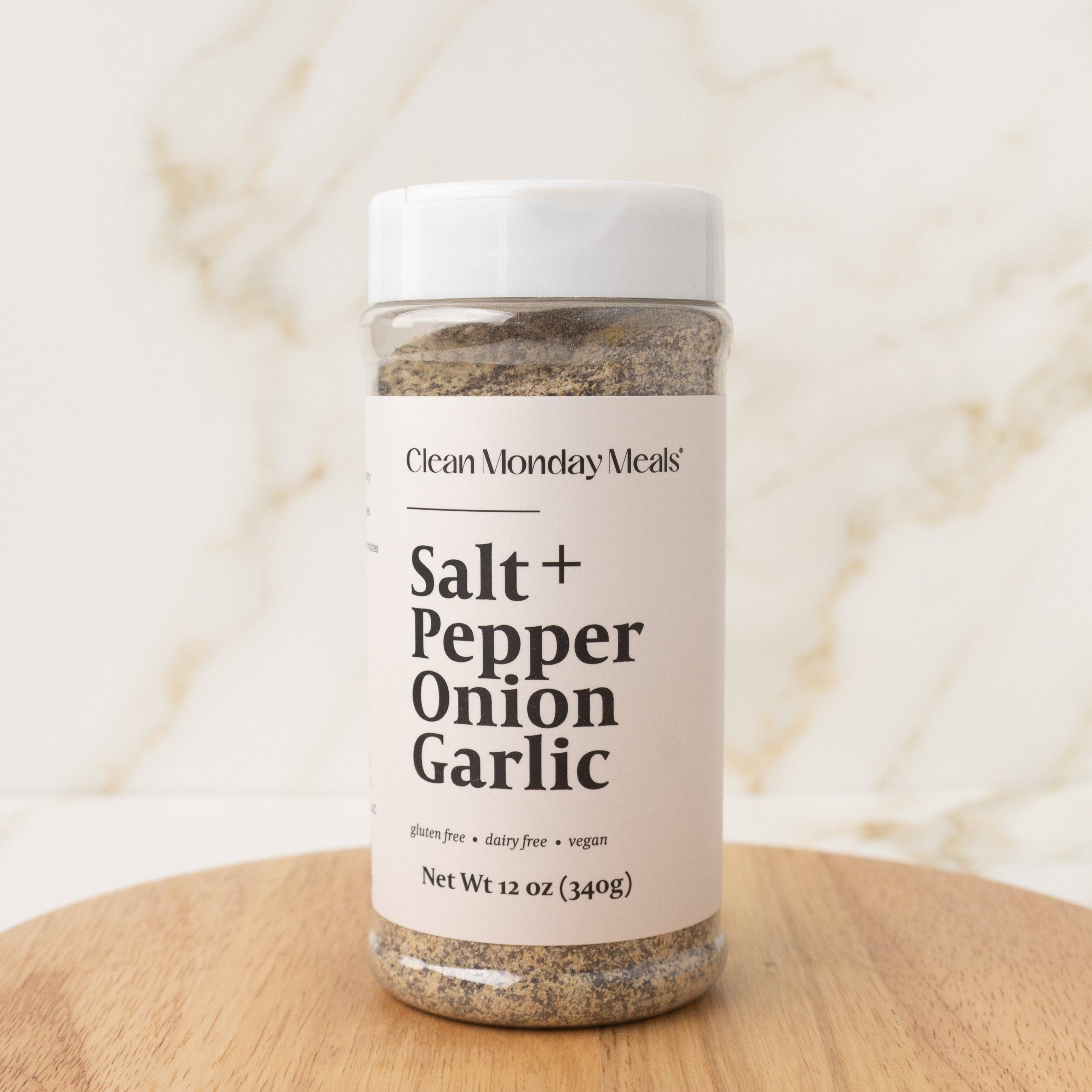 Clean Monday Meals - Salt+, Pepper, Onion, Garlic (SPOG) Seasoning