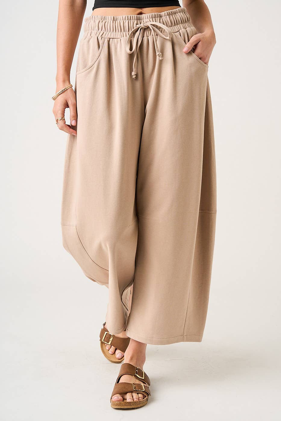 French Terry Barrel Sweatpants