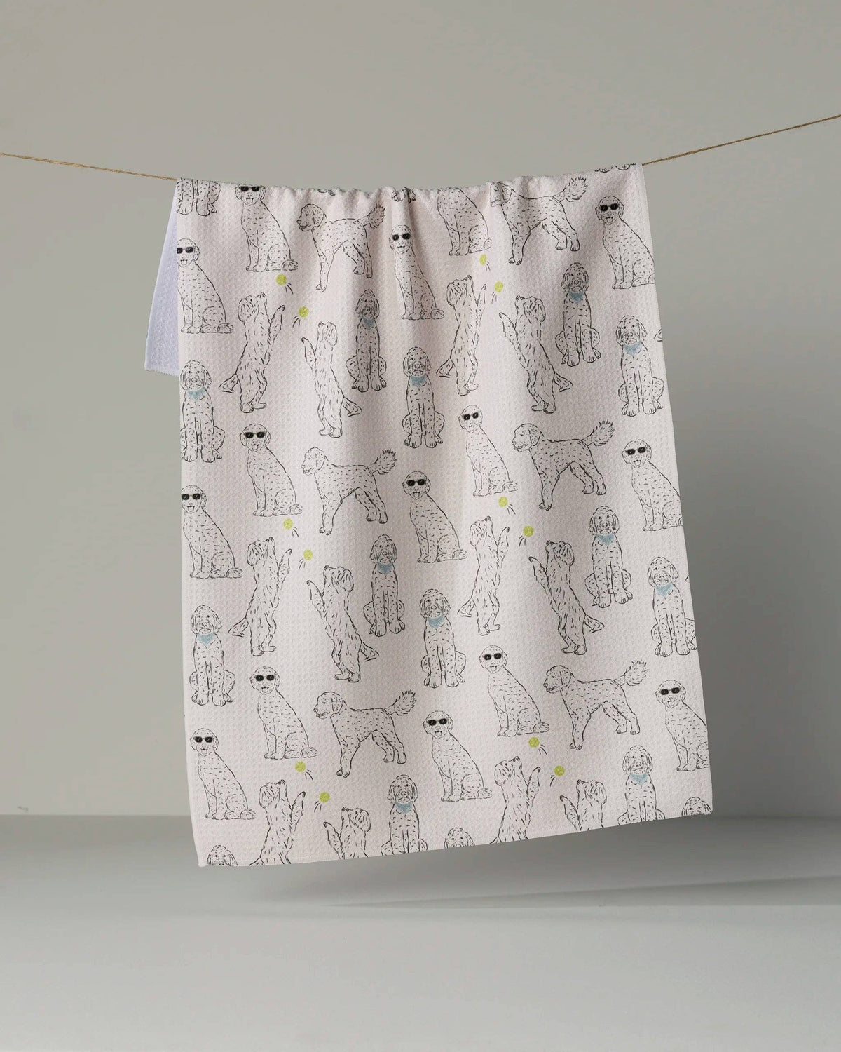 Geometry - Doodle Daze Tea Towel