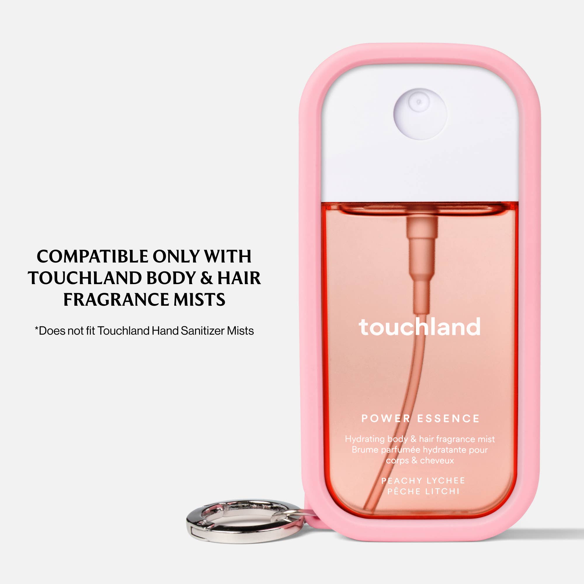 Touchland - Peachy Lychee Power Essence Body & Hair Fragrance Mist