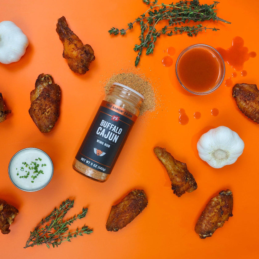 Buffalo Cajun Wing Rub - PS Seasoning