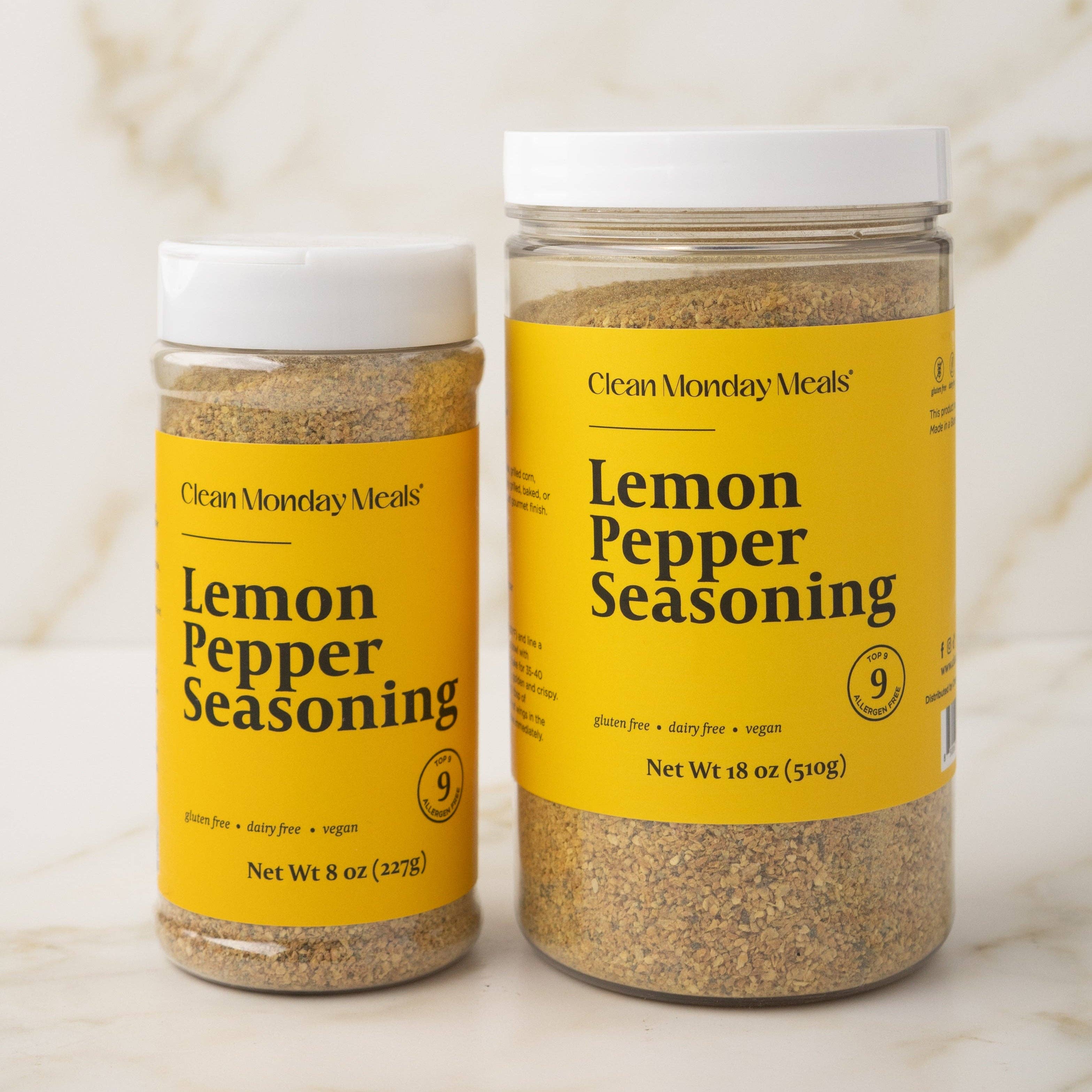 Clean Monday Meals - Lemon Pepper Seasoning