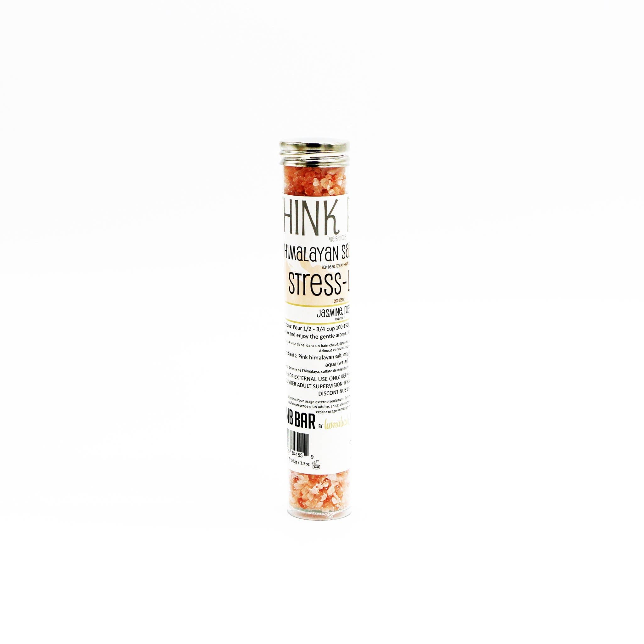 The Bomb Bar Wholesale - Bath Soak - Think Pink Himalayan Pink Salt Detox