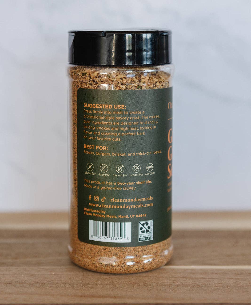 Clean Monday Meals - Grit & Grind BBQ Seasoning