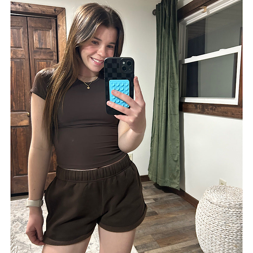 CARLY Cloud Fleece Shorts
