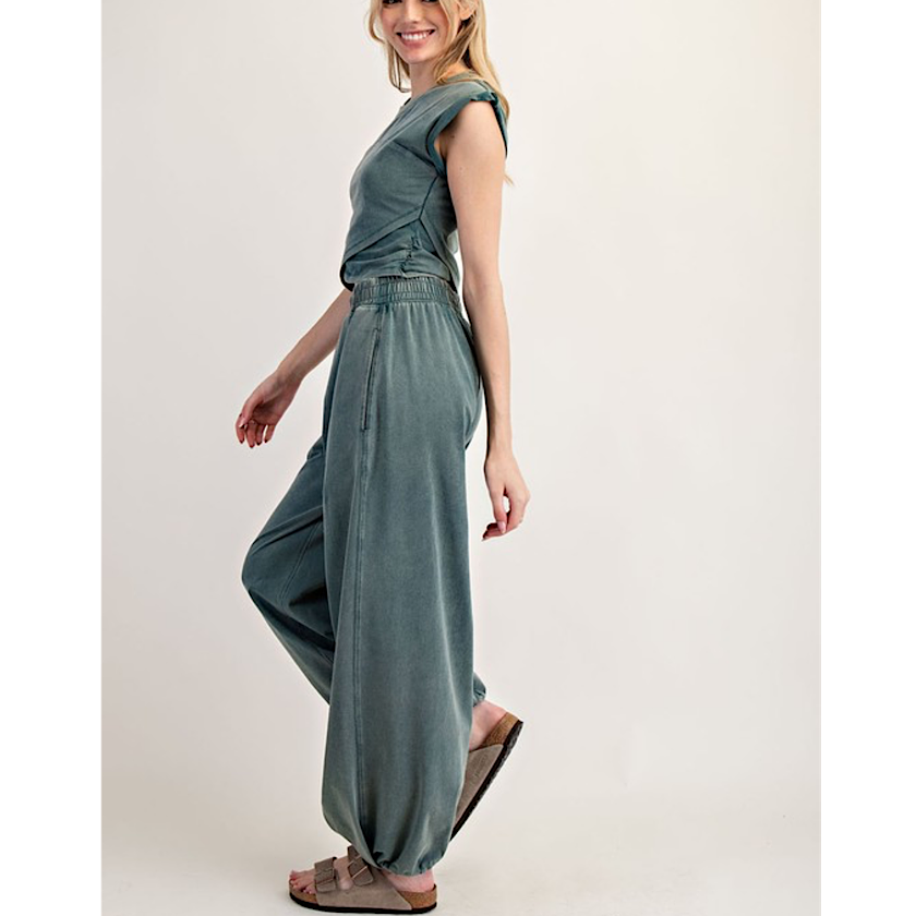 Teal Jogger Pants