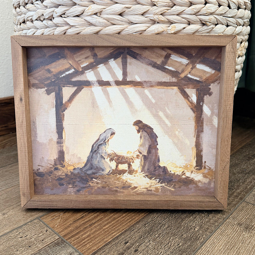 Holy Night Small Manger