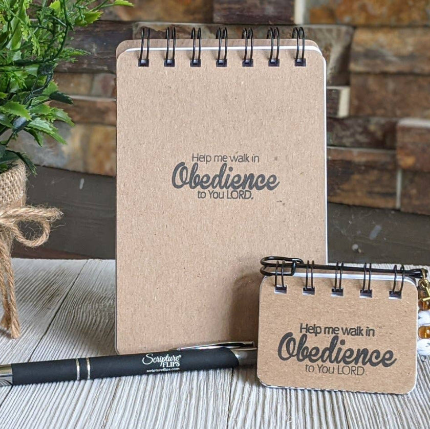 Scripture Flips - Obedience Jotter Bundle
