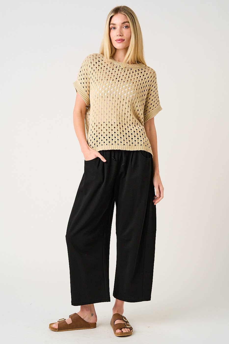 French Terry Barrel Sweatpants