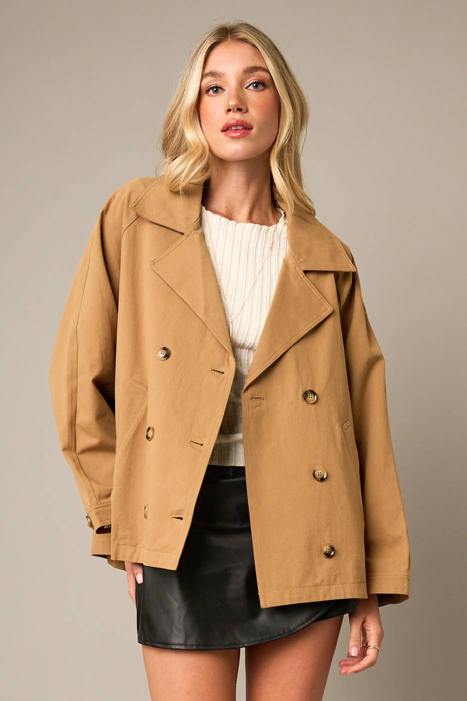 Camel Trench Coat