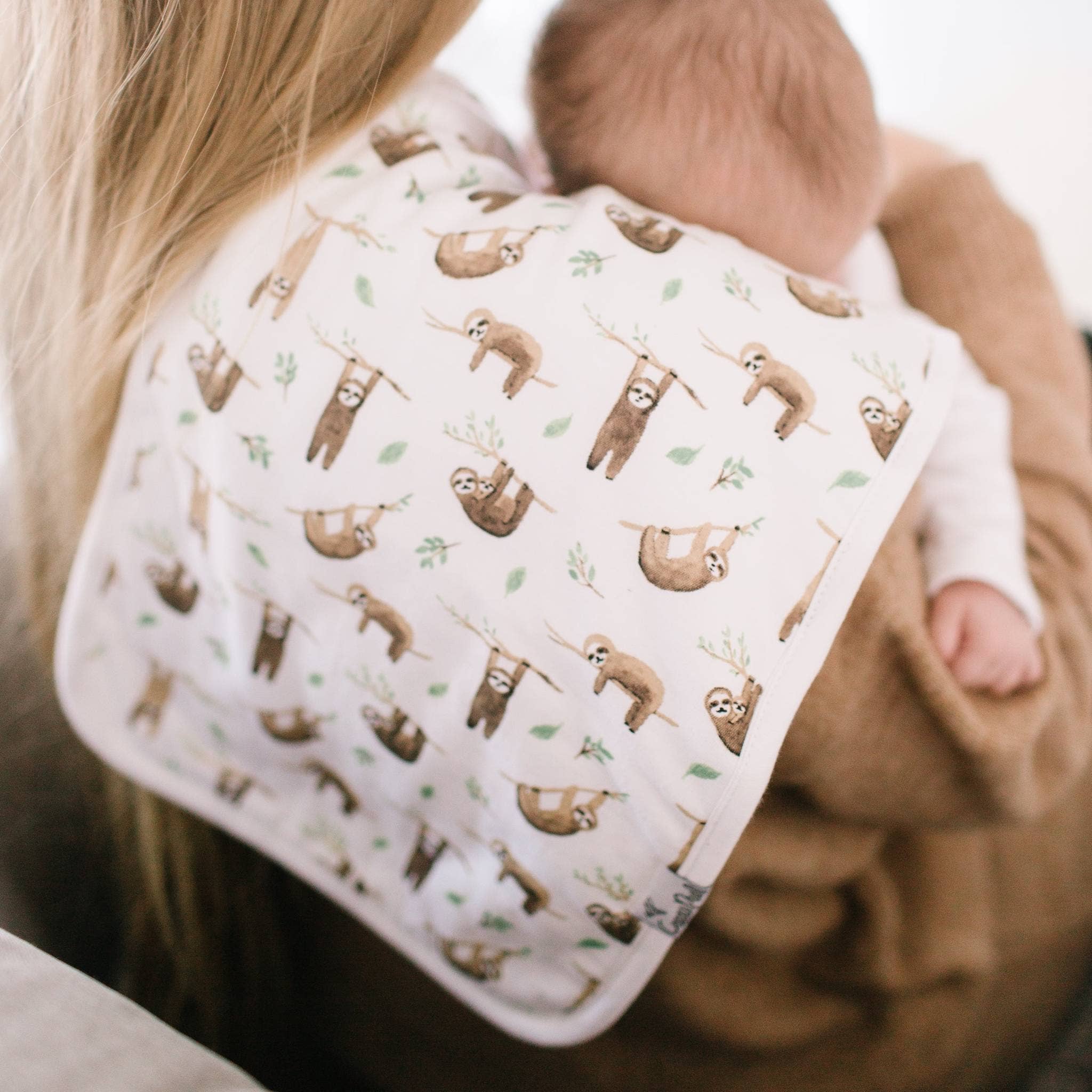 Copper Pearl - 3 Pack Premium Burp Cloths - Noah