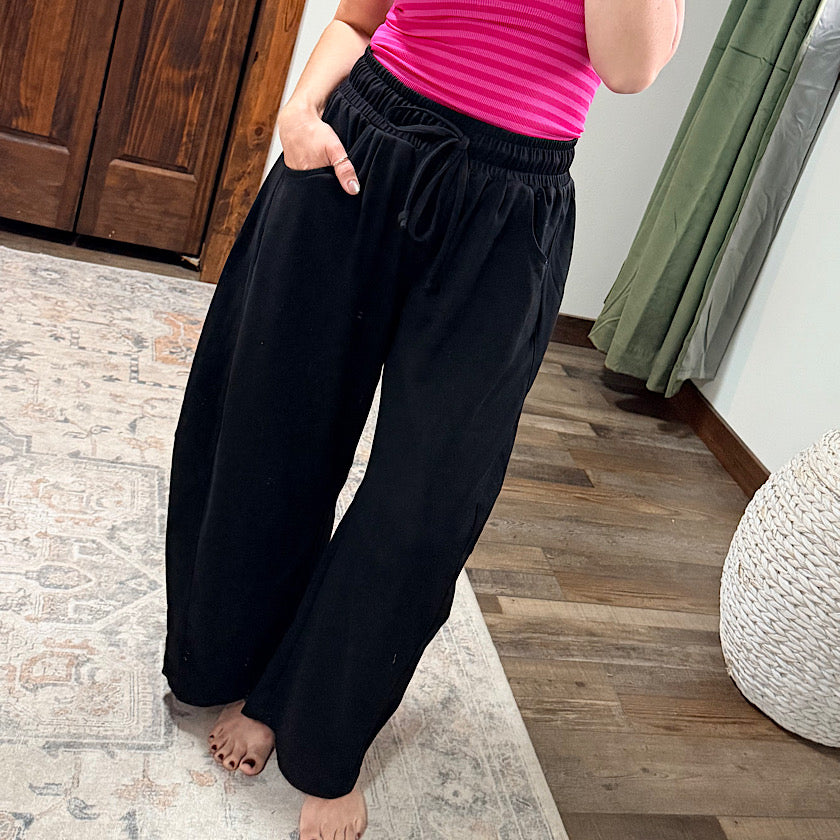 French Terry Barrel Sweatpants
