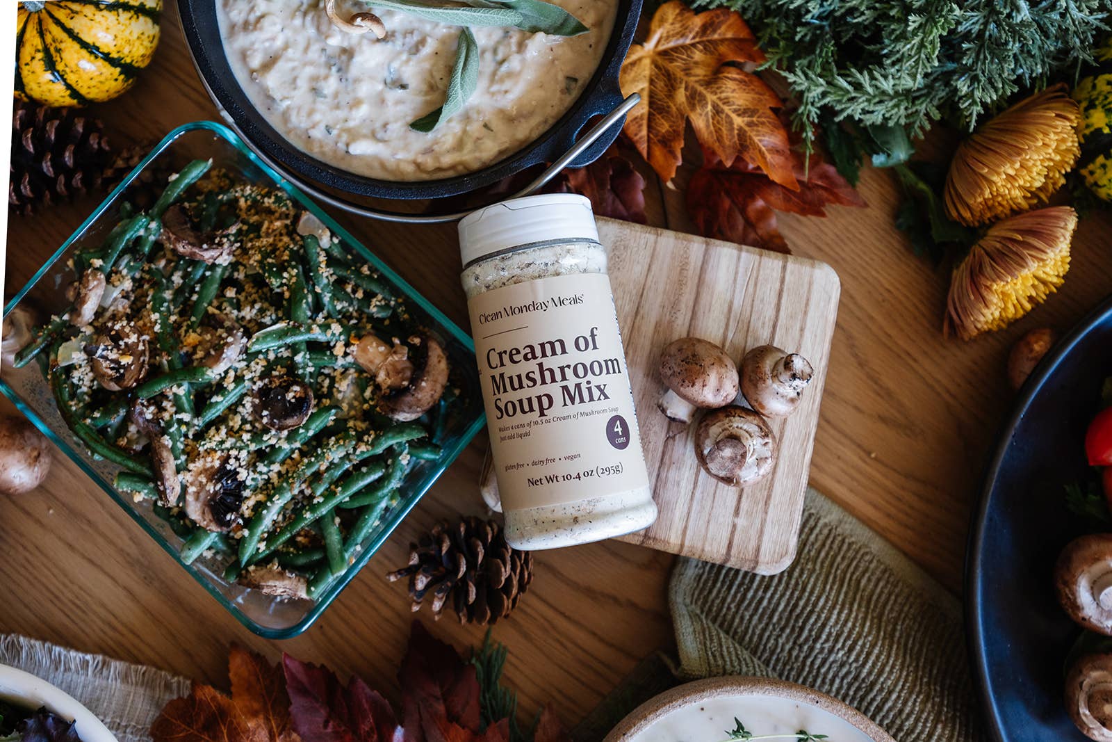 Clean Monday Meals - Cream of Mushroom Soup Mix
