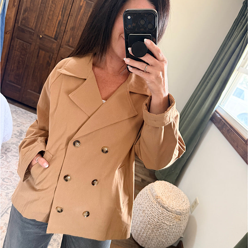 Camel Trench Coat