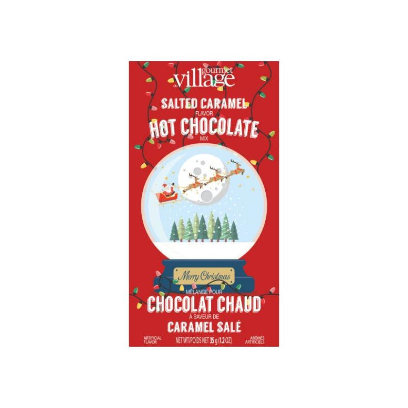 Mini Hot Chocolate Salted Caramel -  Snowglobe