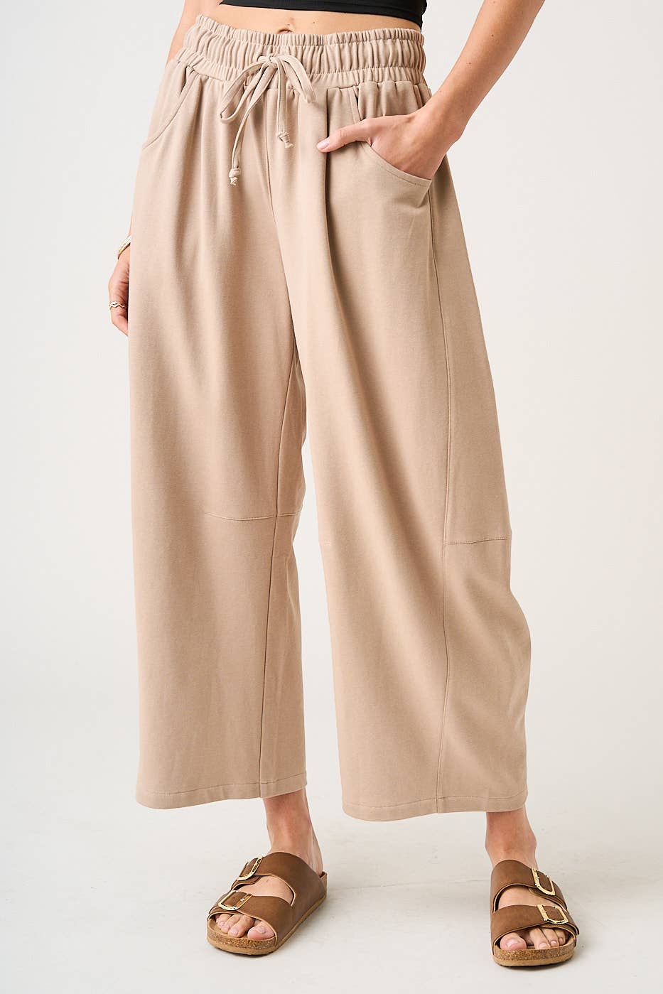 French Terry Barrel Sweatpants
