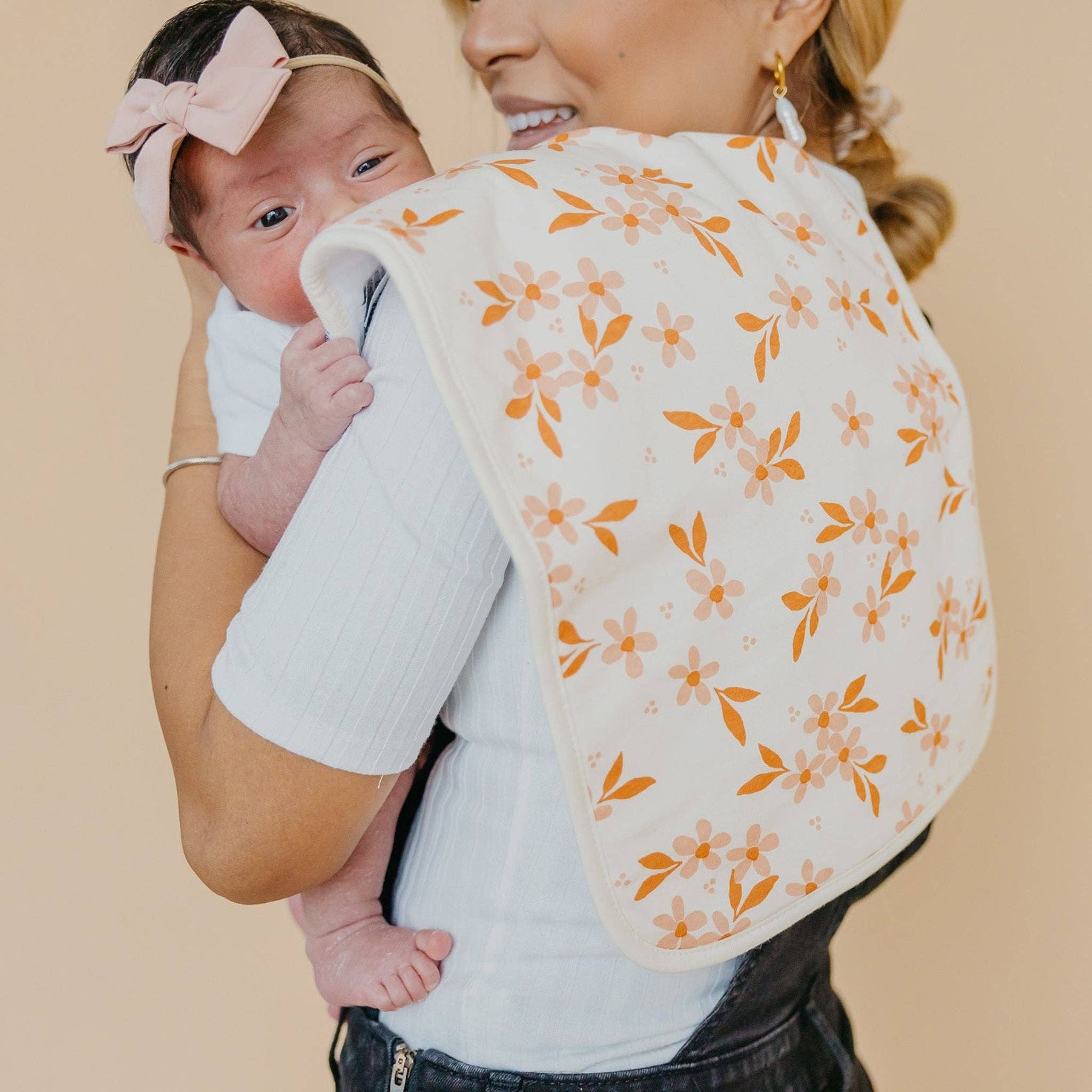 Copper Pearl - 3 Pack Premium Burp Cloths - Rue