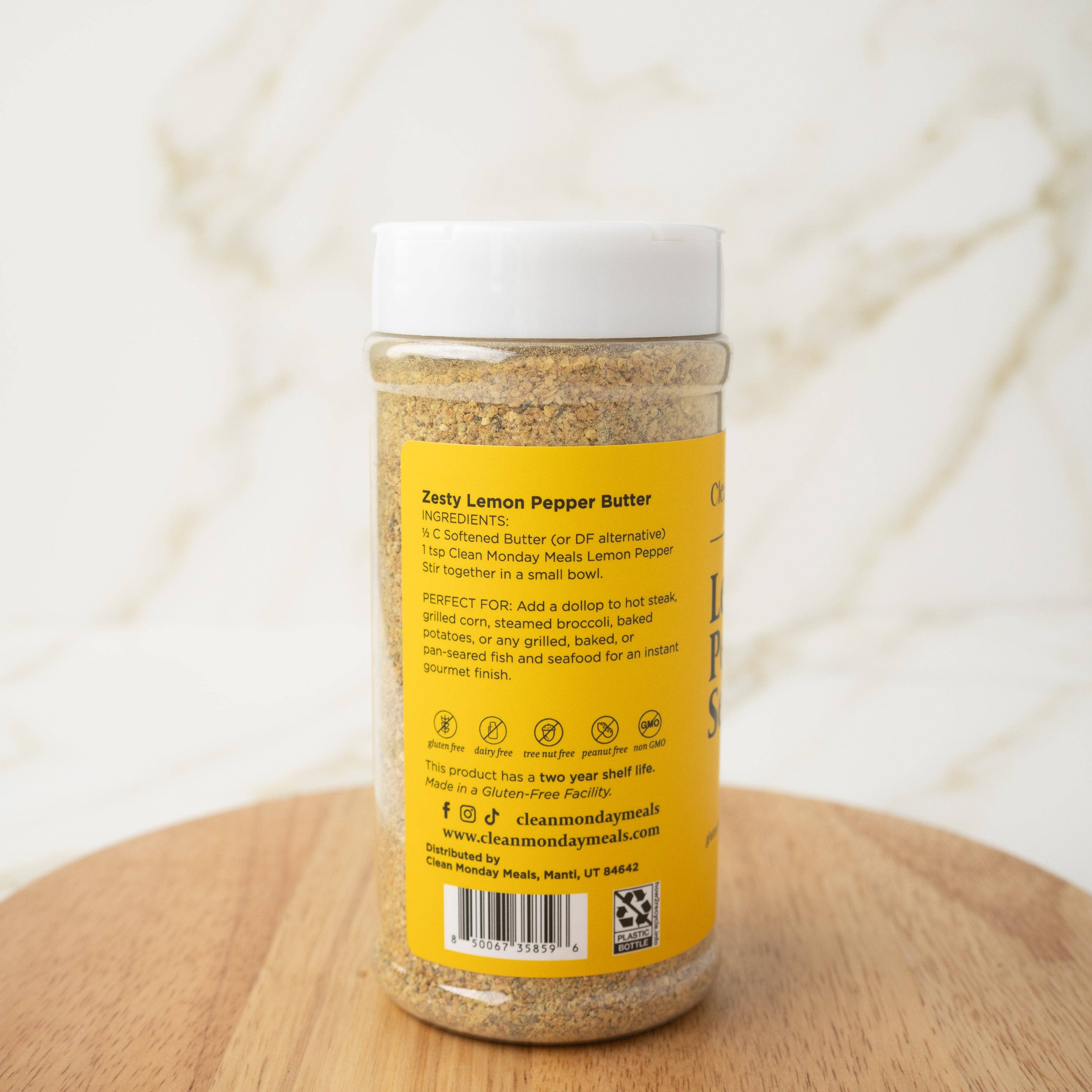 Clean Monday Meals - Lemon Pepper Seasoning