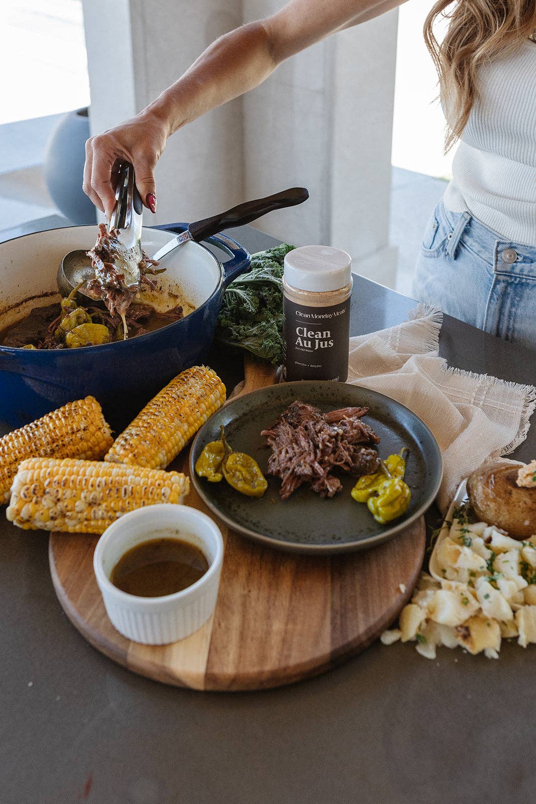 Clean Monday Meals - Clean Au Jus