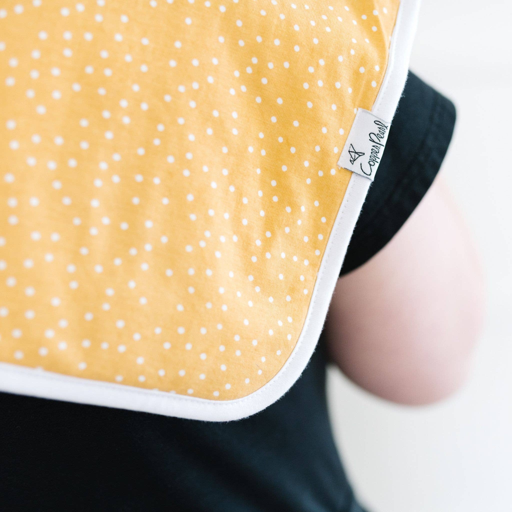 Copper Pearl - 3 Pack Premium Burp Cloths - Hope
