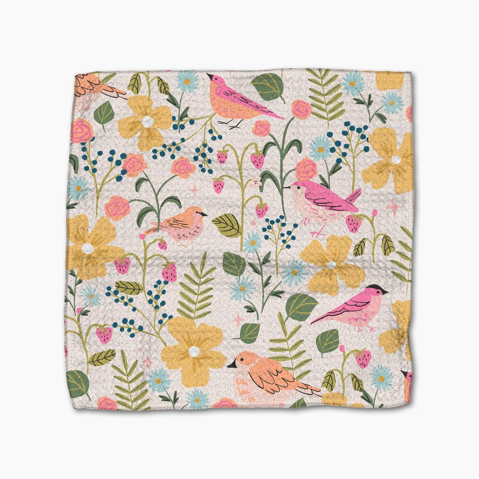 Geometry - Summer Songbirds Dishcloth Set