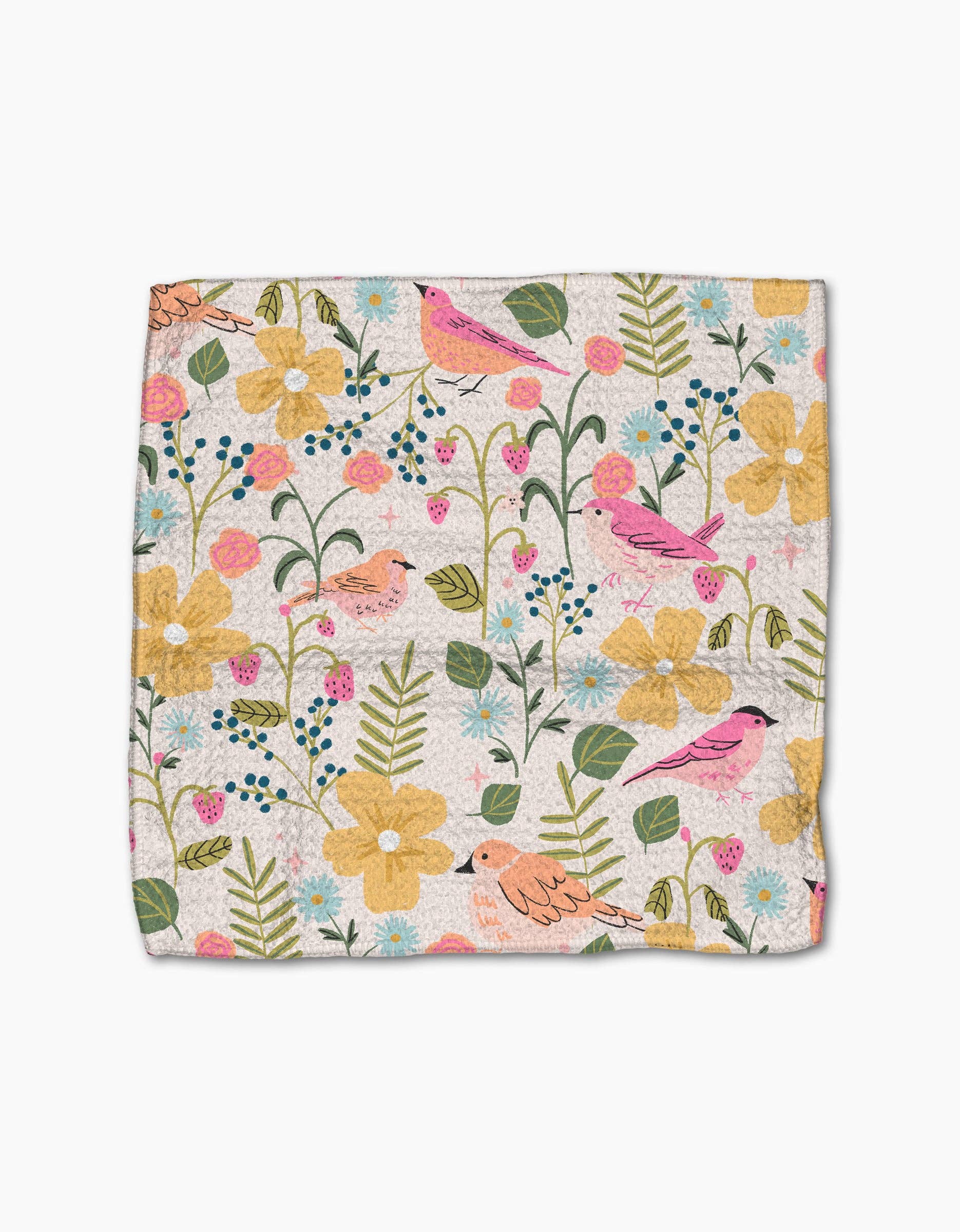 Geometry - Summer Songbirds Dishcloth Set