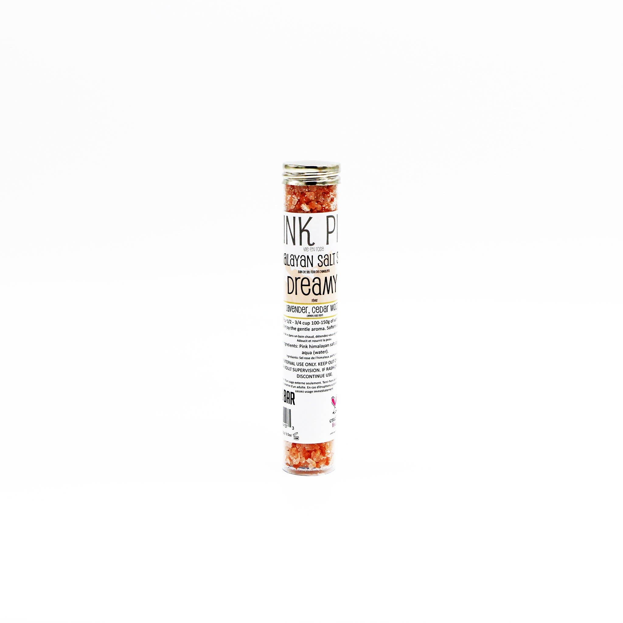 The Bomb Bar Wholesale - Bath Soak - Think Pink Himalayan Pink Salt Detox
