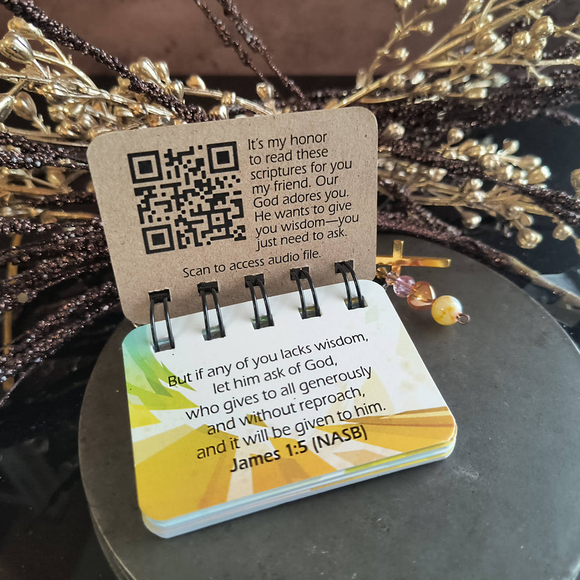 Scripture Flips - Wisdom Scripture Flip