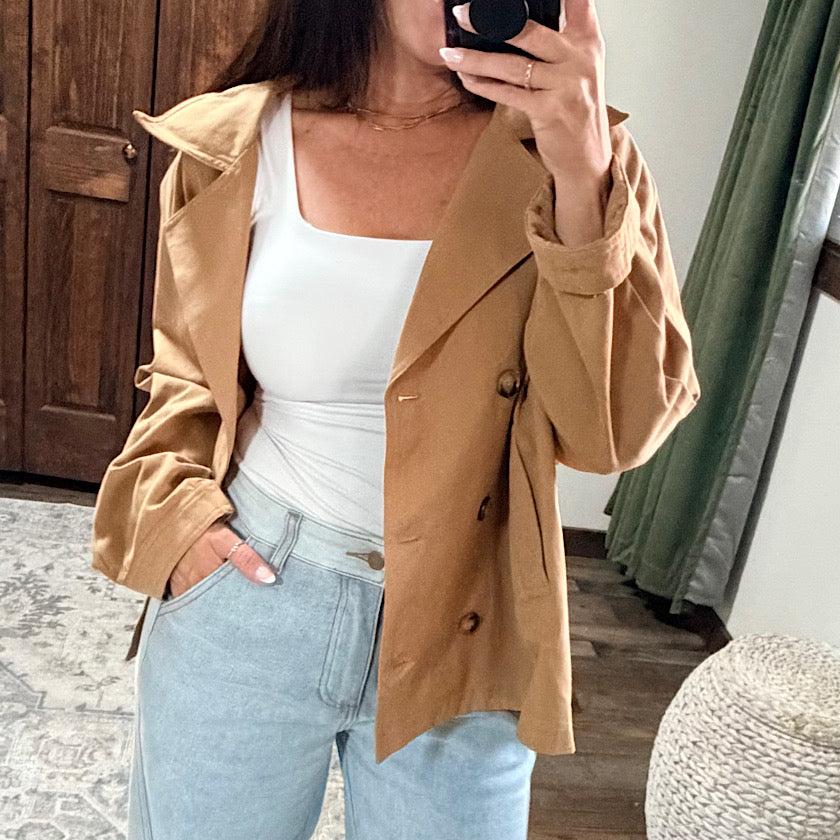 Camel Trench Coat
