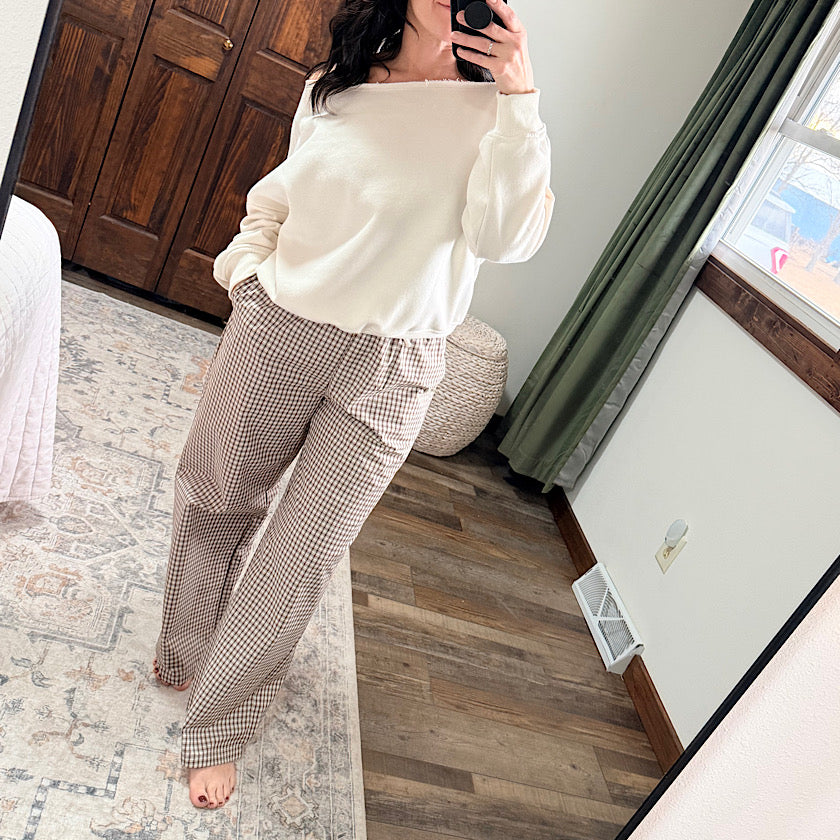 Tie-Front Pants