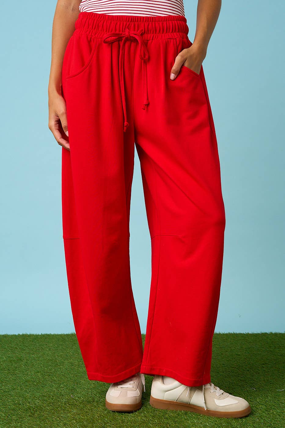 French Terry Barrel Sweatpants